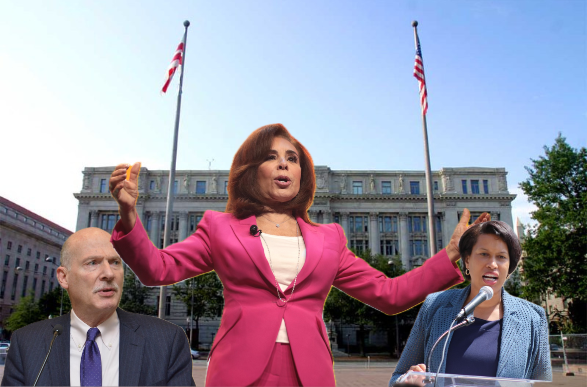 Wilson Building Bulletin: Jeanine Pirro brings her brand of justice to D.C.