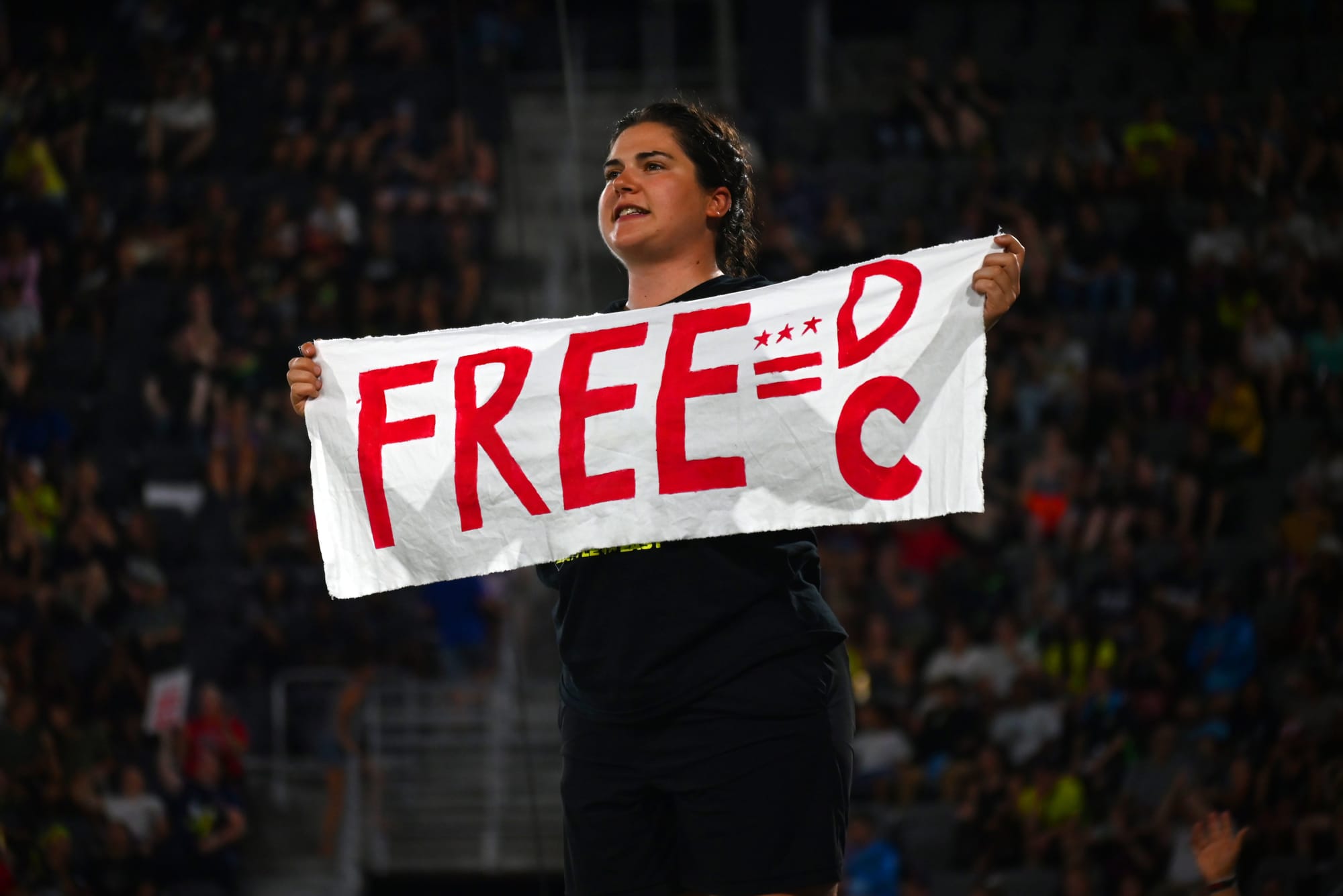 Washington Spirit games provide a field for Trump resistance