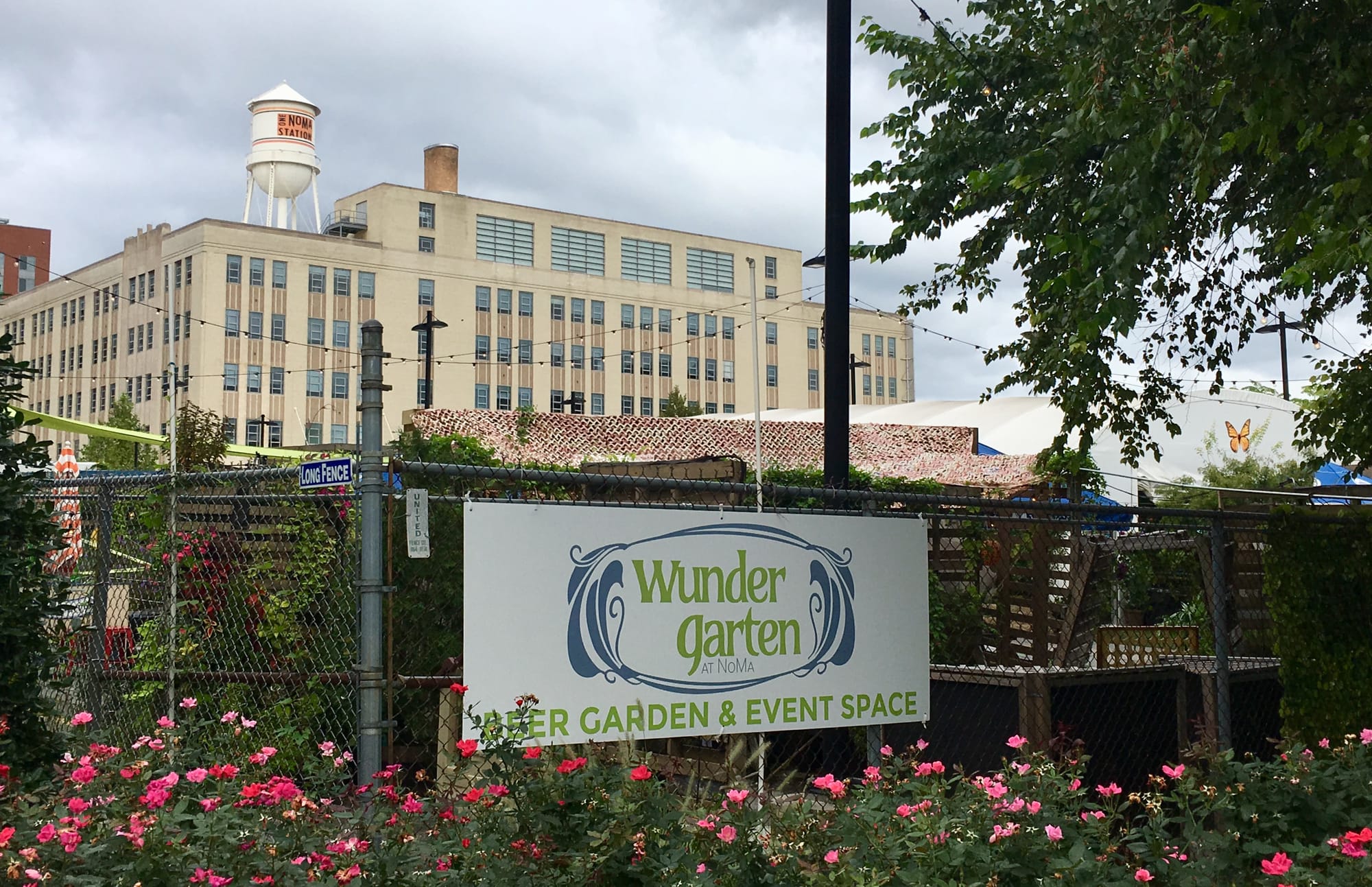 Photo of the exterior of Wunder Garten event space