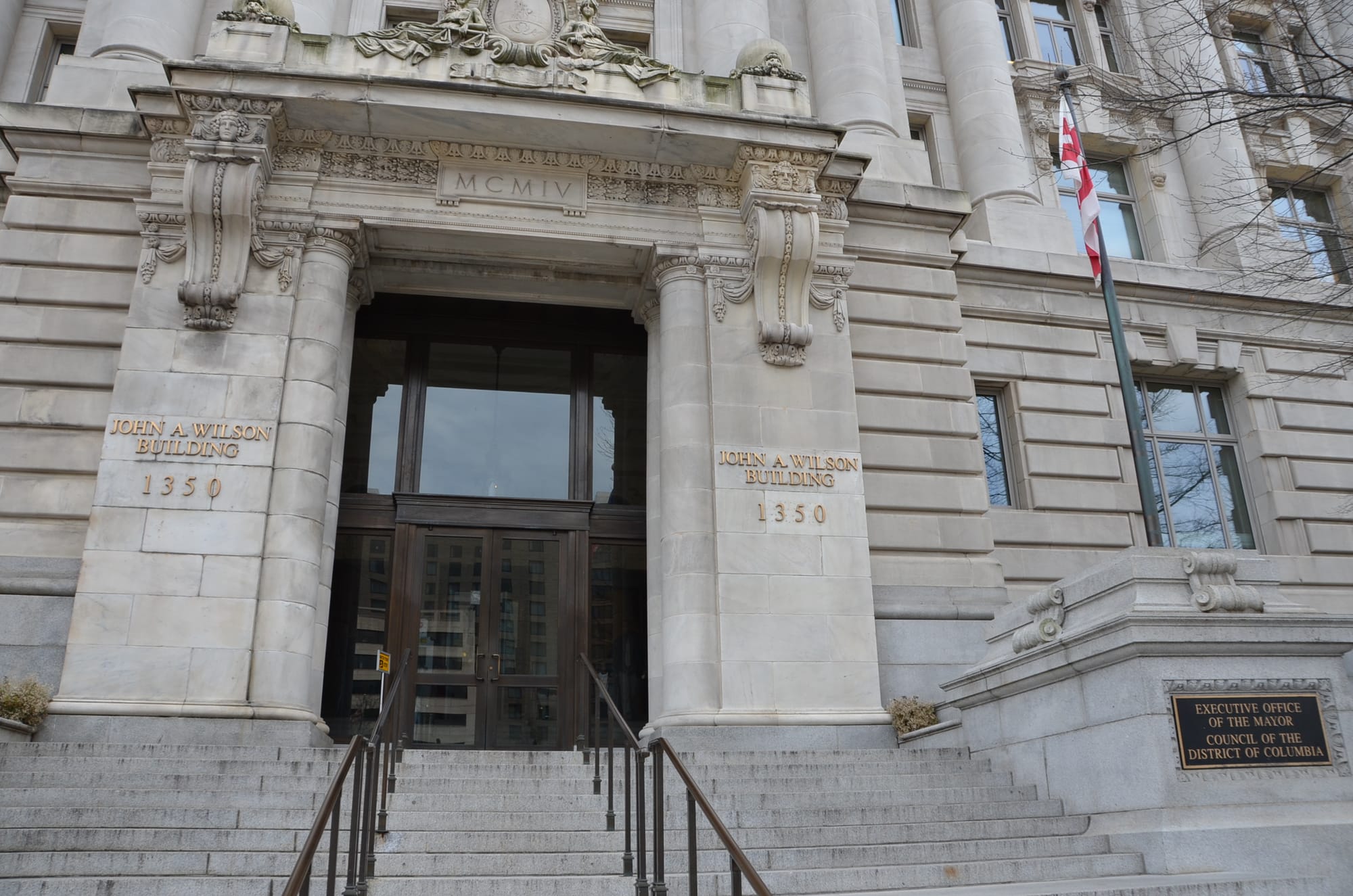 A view of the John Wilson Building