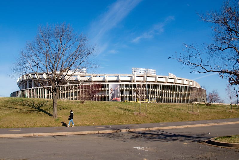 RFK Stadium in D.C. before its demolition.