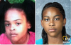 Photo of a young black girl and what she might look like today, years later.