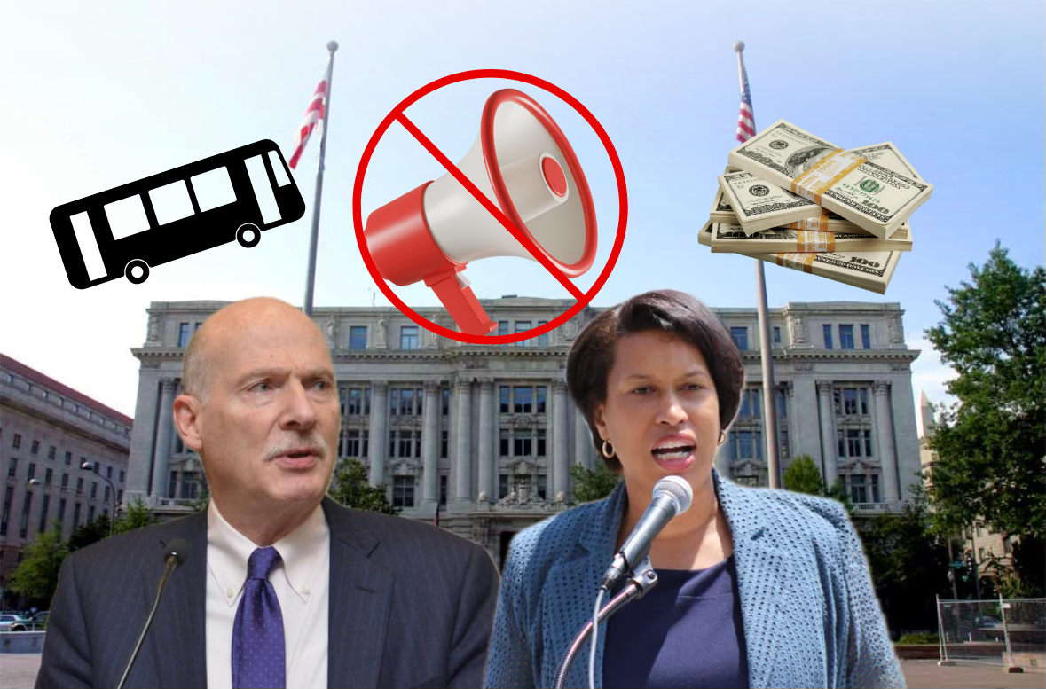 Wilson Building Bulletin: Protest restrictions, (over)riding for Circulator drivers, psychiatric facility oversight