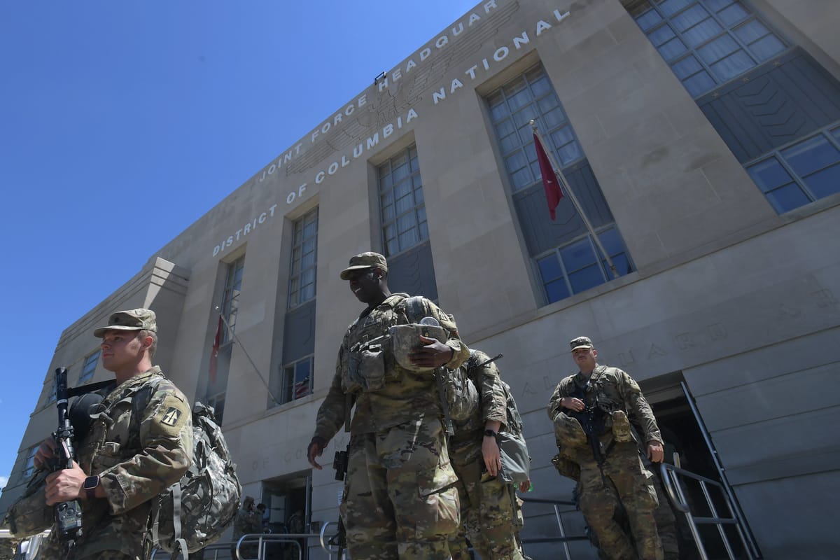 Calling D.C. a 'horror show,' Trump takes over MPD and deploys the National Guard