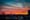 A photograph of a sunset over Howard University.