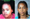 Photo of a young black girl and what she might look like today, years later. 
