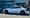 A white Waymo vehicle is parked on a D.C. street. 