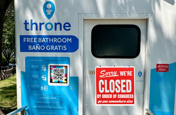 In crappy move, Congressional interference forced D.C. to close its public bathrooms